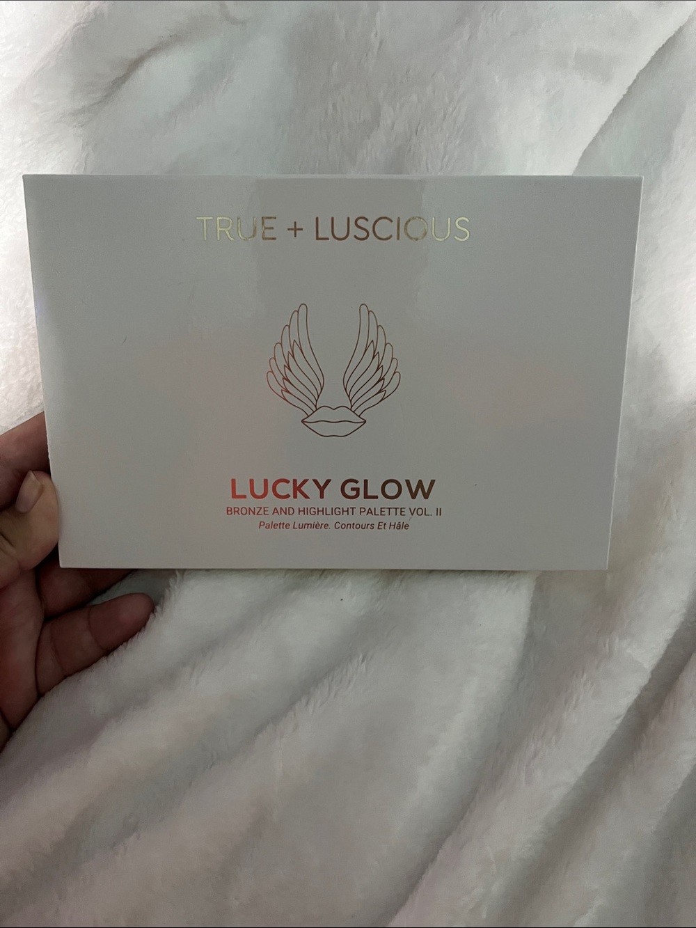 Lucky Glow Bronze & Highlight Palette — White